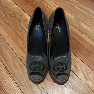 Gucci Olive Shoes
